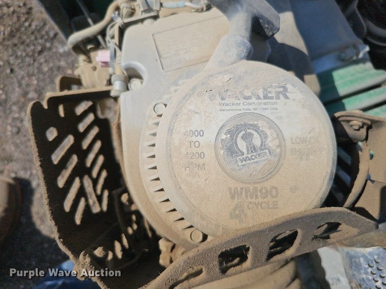 image for item MD9985 (4) Wacker Neuson plate compactors