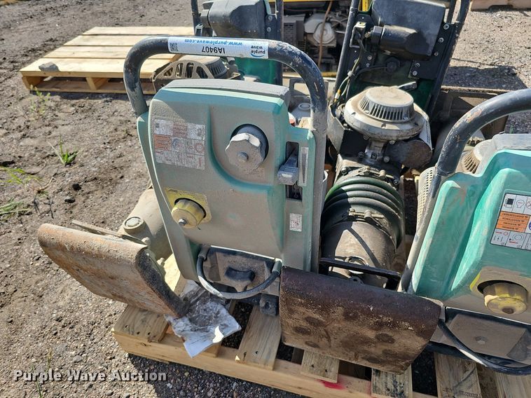 image for item MD9985 (4) Wacker Neuson plate compactors