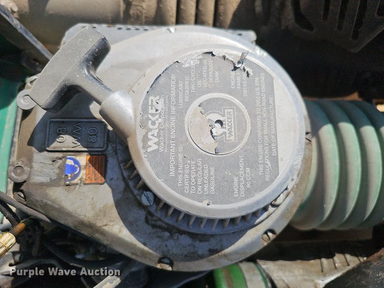 image for item MD9985 (4) Wacker Neuson plate compactors