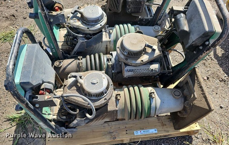 image for item MD9985 (4) Wacker Neuson plate compactors