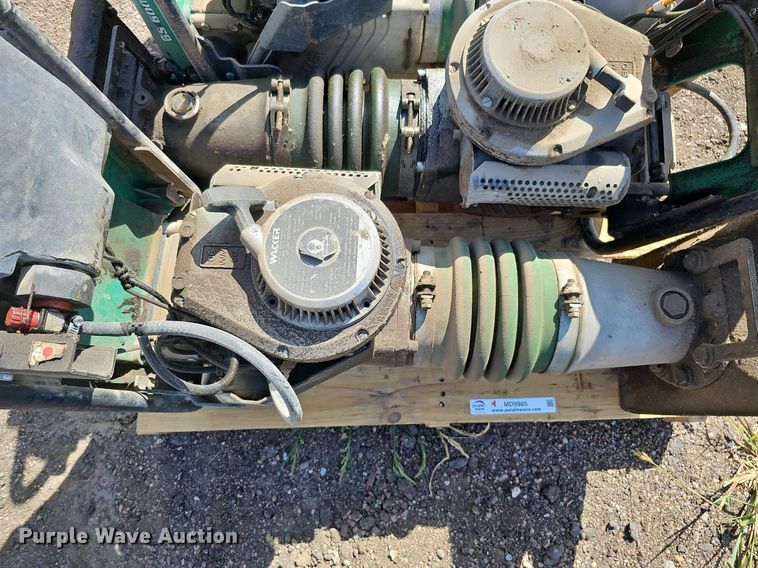 image for item MD9985 (4) Wacker Neuson plate compactors