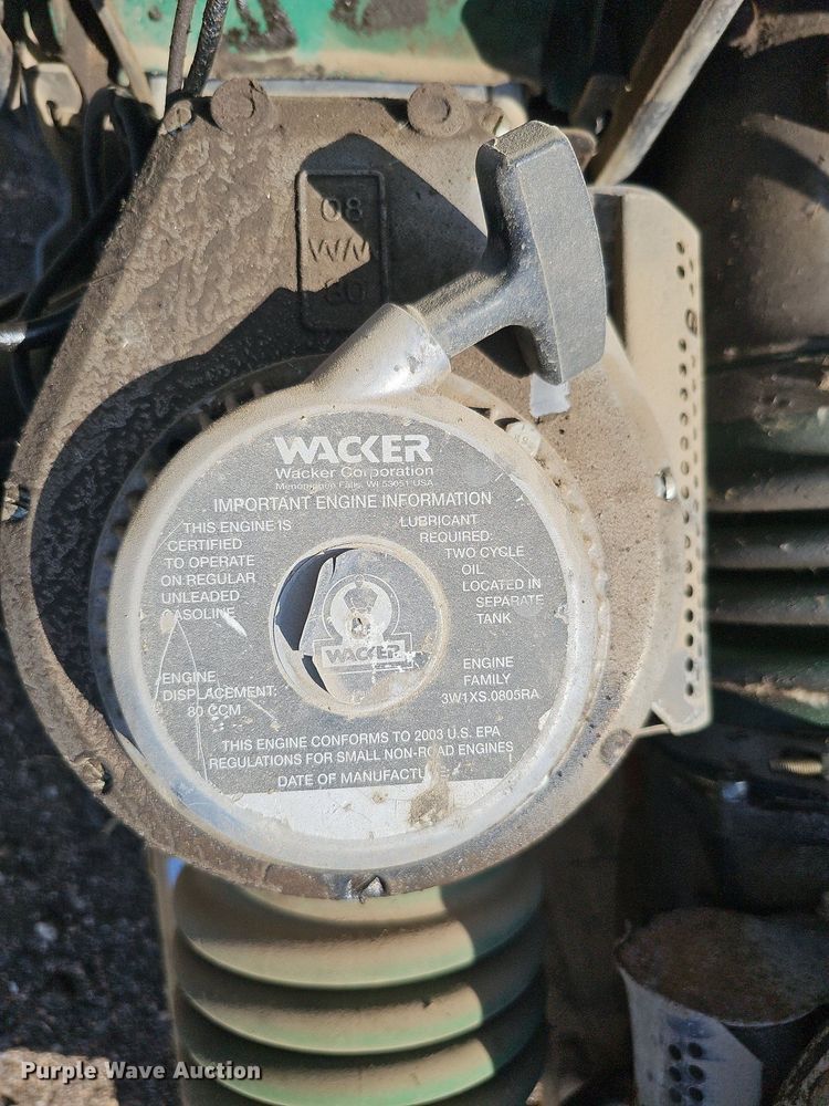 image for item MD9985 (4) Wacker Neuson plate compactors