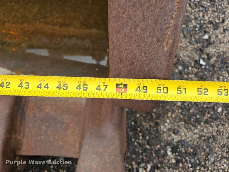 image for item ME9001 Caterpillar  50" W excavator bucket