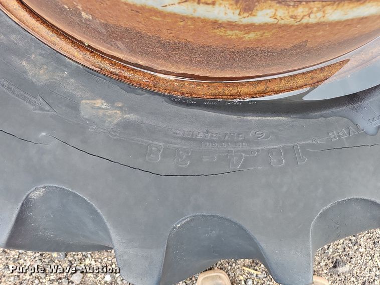 image for item ME9007 (2) 18.4-38 tires and wheels