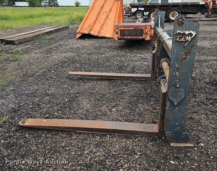 image for item ME9009 TRM Manufacturing, Inc.  60"L wheel loader forks