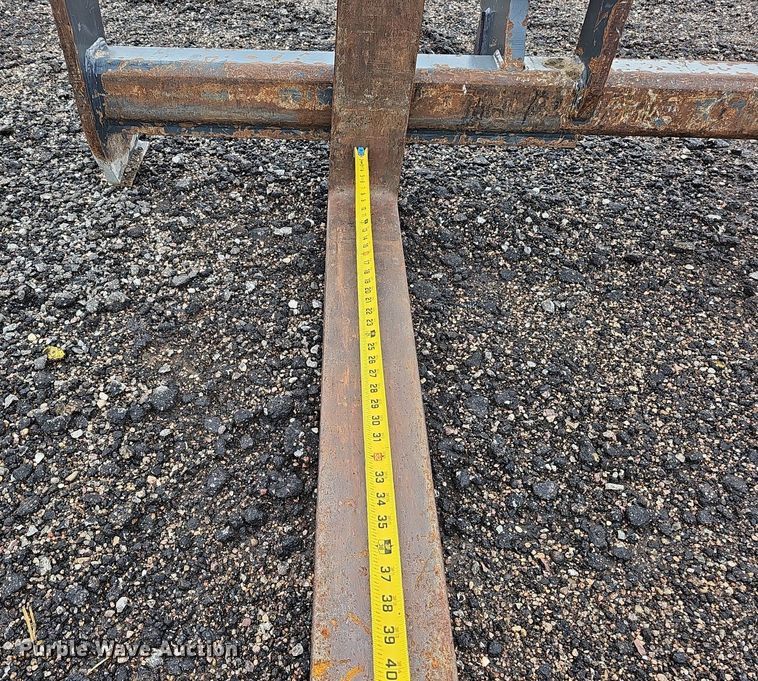 image for item ME9009 TRM Manufacturing, Inc.  60"L wheel loader forks