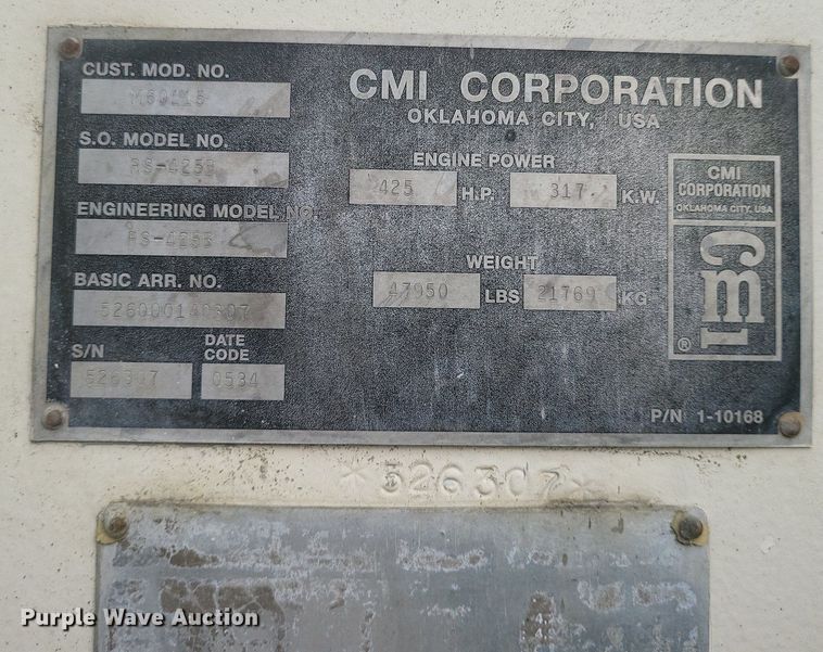 image for item ME9292 2005 CMI RS-425B  soil stabilizer / reclaimer