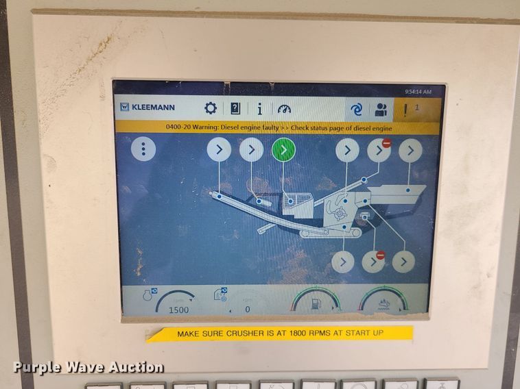 image for item MJ9293 2019 Kleemann Mobirex MR130 Zi EVO2 impact crusher