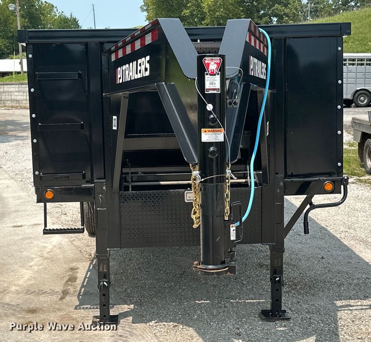 image for item ML9189 2022 PJ Trailers DD202  dump trailer