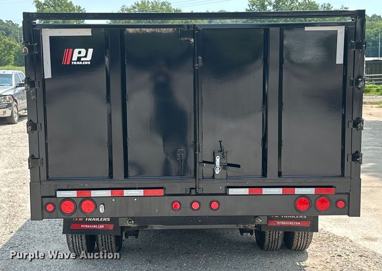 image for item ML9189 2022 PJ Trailers DD202  dump trailer