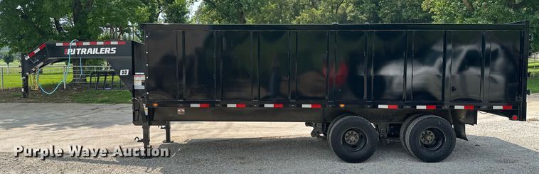 image for item ML9189 2022 PJ Trailers DD202  dump trailer