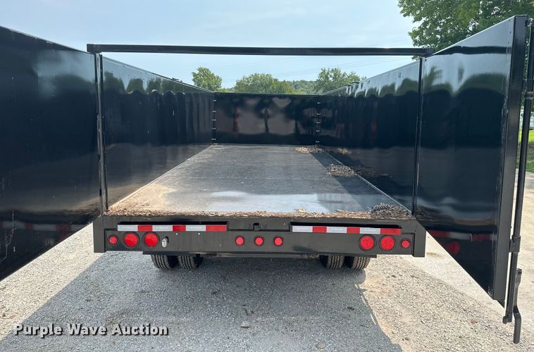 image for item ML9189 2022 PJ Trailers DD202  dump trailer