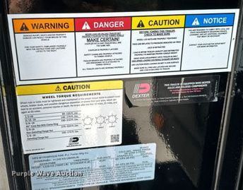 image for item ML9189 2022 PJ Trailers DD202  dump trailer