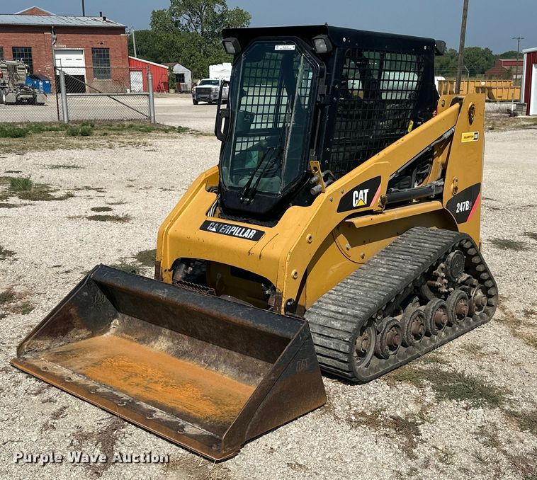 image for item ML9249 2008 Caterpillar 247B2  tracked skid steer loader