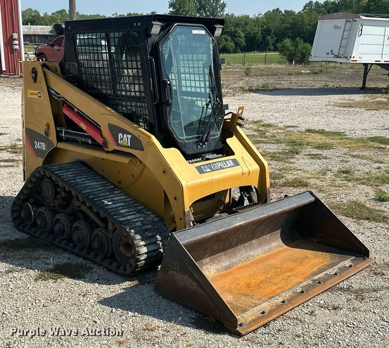 image for item ML9249 2008 Caterpillar 247B2  tracked skid steer loader