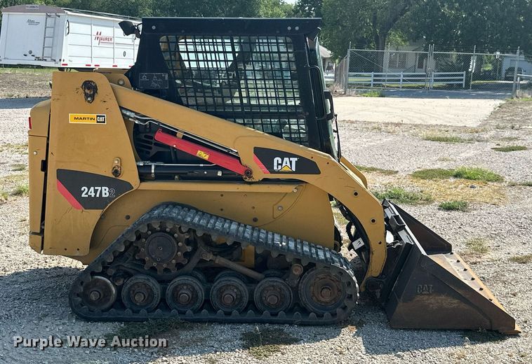 image for item ML9249 2008 Caterpillar 247B2  tracked skid steer loader