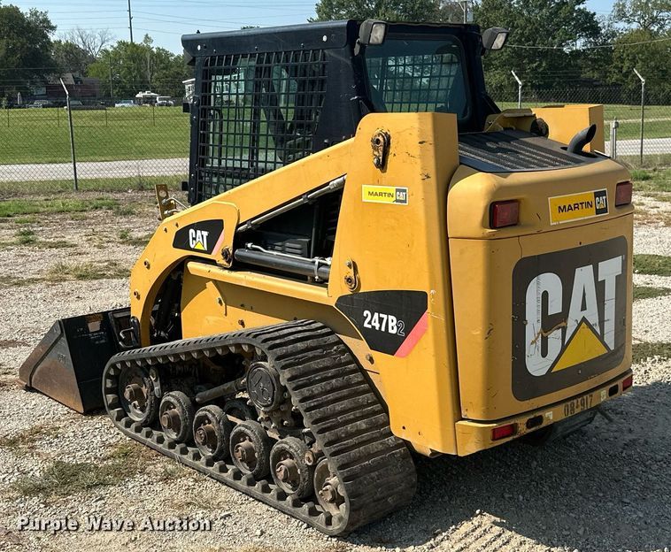 image for item ML9249 2008 Caterpillar 247B2  tracked skid steer loader