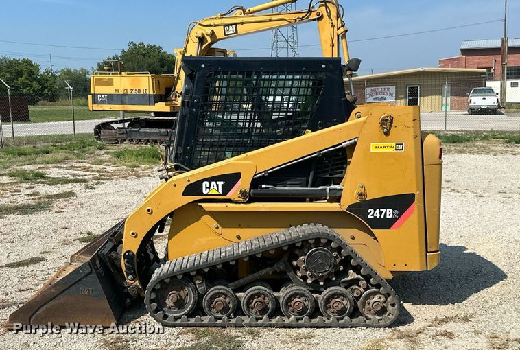 image for item ML9249 2008 Caterpillar 247B2  tracked skid steer loader