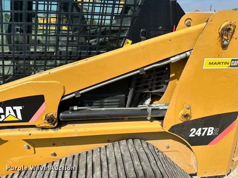 image for item ML9249 2008 Caterpillar 247B2  tracked skid steer loader