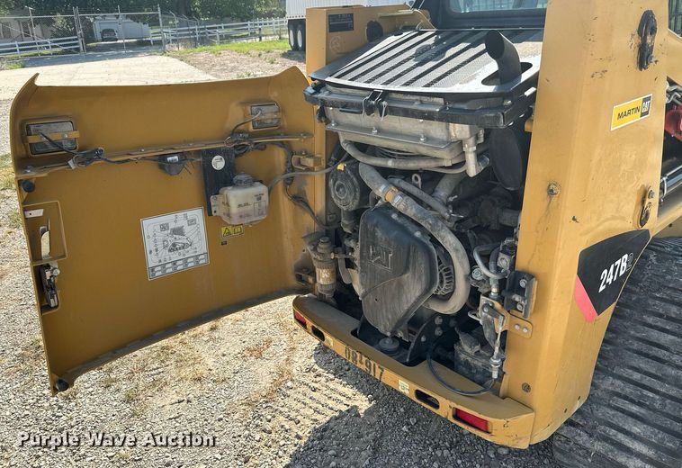 image for item ML9249 2008 Caterpillar 247B2  tracked skid steer loader