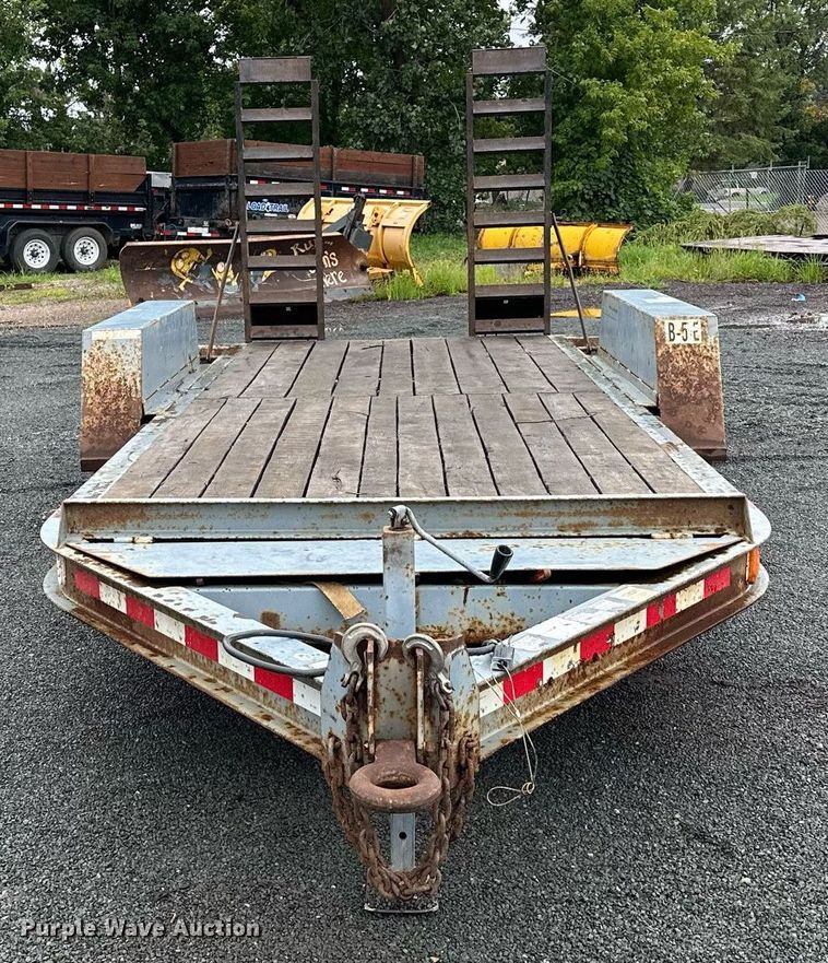 image for item MQ9339 2002 Big Tow BE-5  equipment trailer