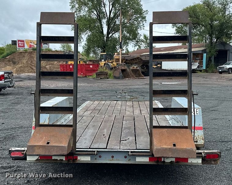image for item MQ9339 2002 Big Tow BE-5  equipment trailer