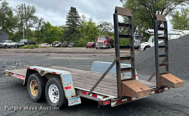 image for item MQ9339 2002 Big Tow BE-5  equipment trailer