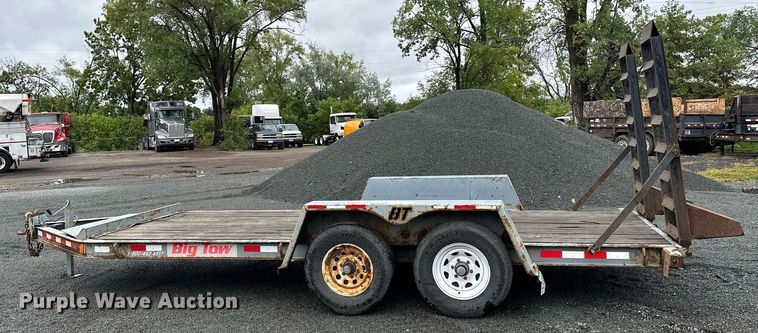 image for item MQ9339 2002 Big Tow BE-5  equipment trailer