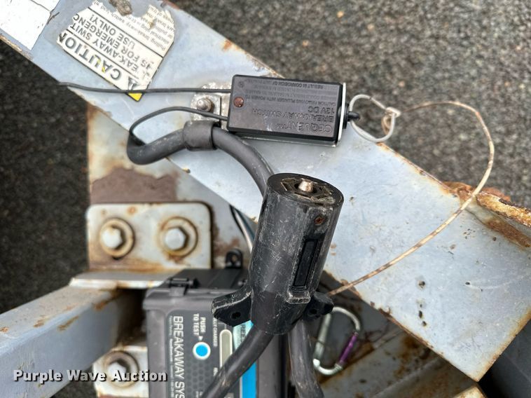 image for item MQ9339 2002 Big Tow BE-5  equipment trailer