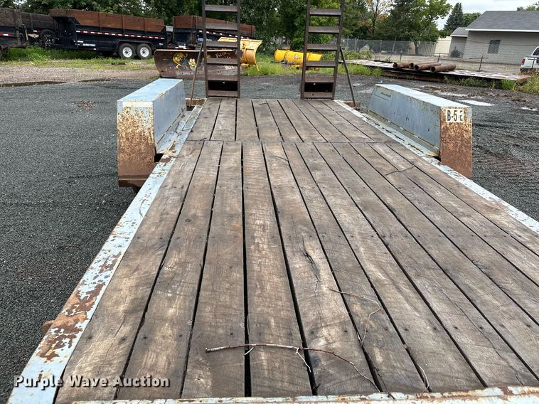 image for item MQ9339 2002 Big Tow BE-5  equipment trailer