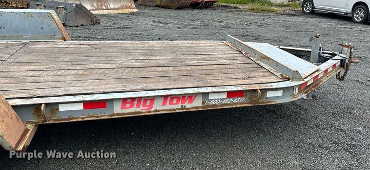 image for item MQ9339 2002 Big Tow BE-5  equipment trailer