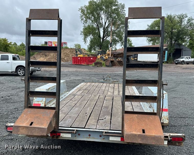 image for item MQ9339 2002 Big Tow BE-5  equipment trailer