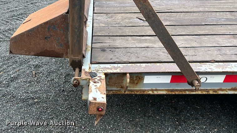 image for item MQ9339 2002 Big Tow BE-5  equipment trailer