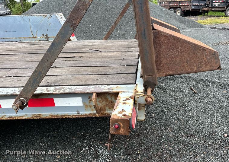 image for item MQ9339 2002 Big Tow BE-5  equipment trailer