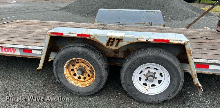 image for item MQ9339 2002 Big Tow BE-5  equipment trailer