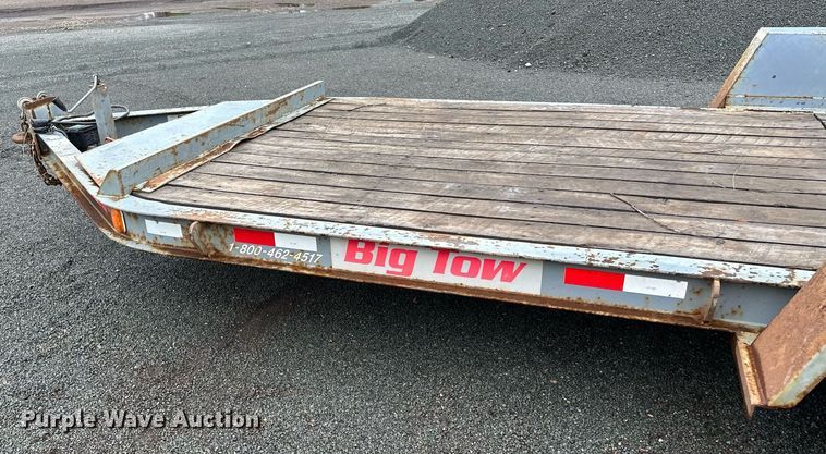 image for item MQ9339 2002 Big Tow BE-5  equipment trailer