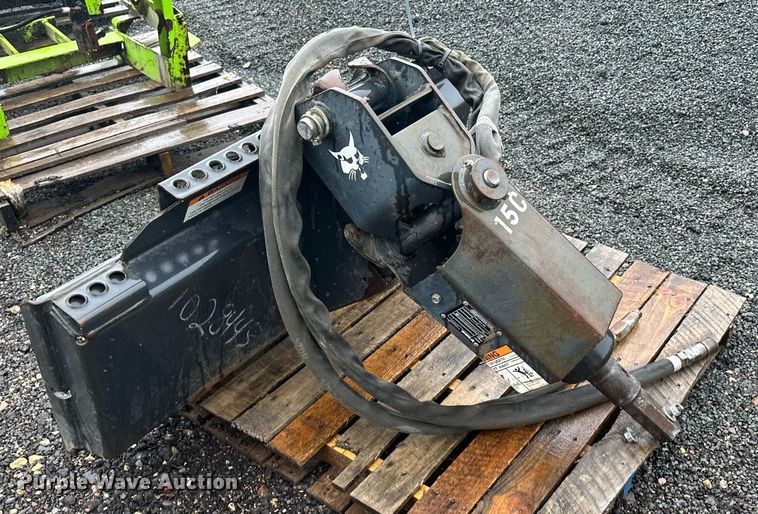 image for item MQ9347 Bobcat 15C  skid steer auger