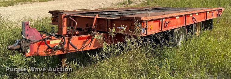 image for item MQ9361 1967  tilt deck equipment trailer