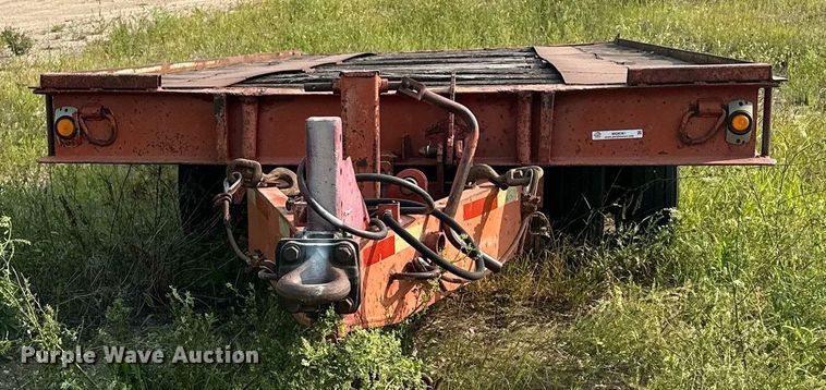 image for item MQ9361 1967  tilt deck equipment trailer