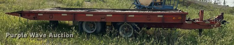 image for item MQ9361 1967  tilt deck equipment trailer