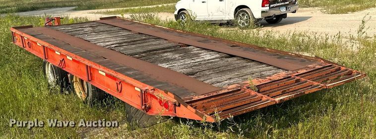 image for item MQ9361 1967  tilt deck equipment trailer