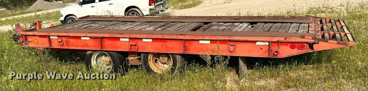 image for item MQ9361 1967  tilt deck equipment trailer