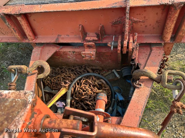 image for item MQ9361 1967  tilt deck equipment trailer