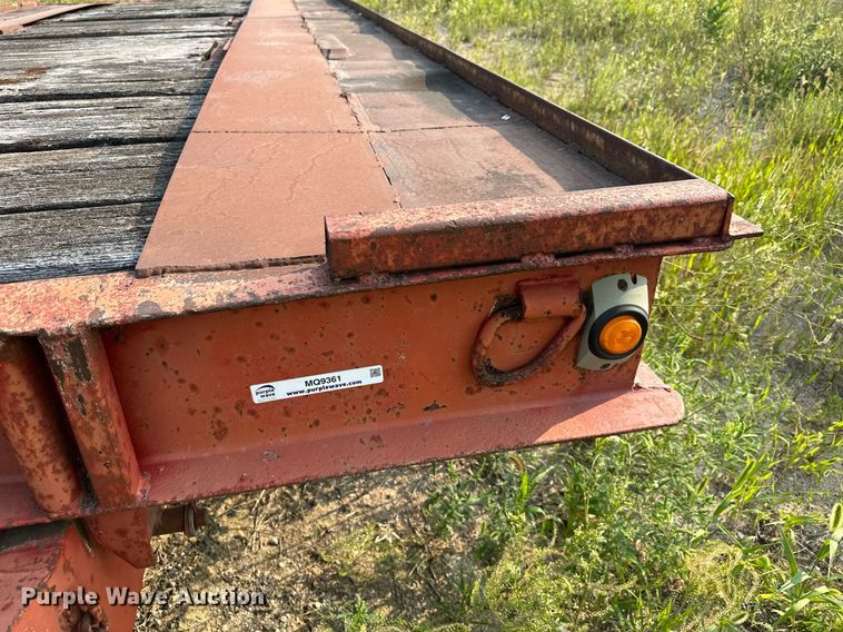 image for item MQ9361 1967  tilt deck equipment trailer