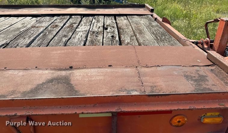 image for item MQ9361 1967  tilt deck equipment trailer