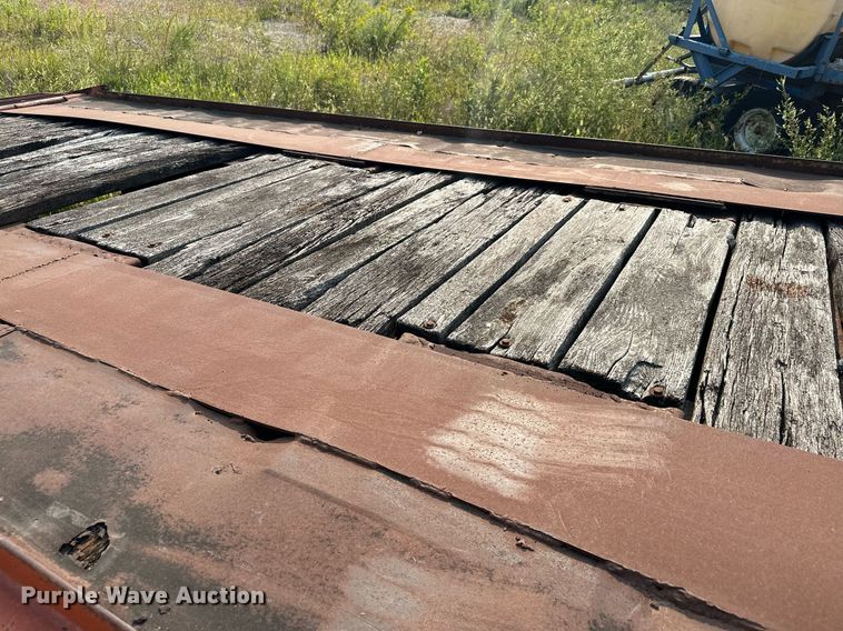 image for item MQ9361 1967  tilt deck equipment trailer