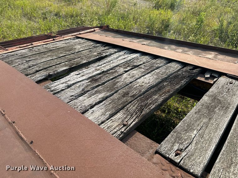 image for item MQ9361 1967  tilt deck equipment trailer