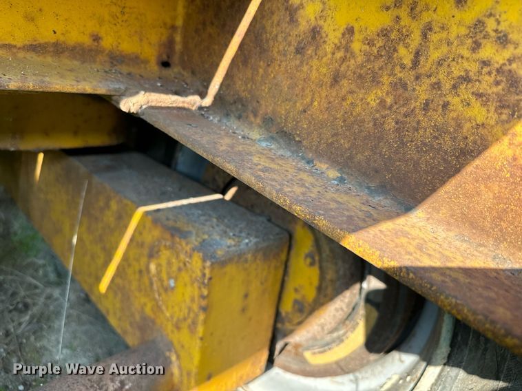 image for item MQ9361 1967  tilt deck equipment trailer