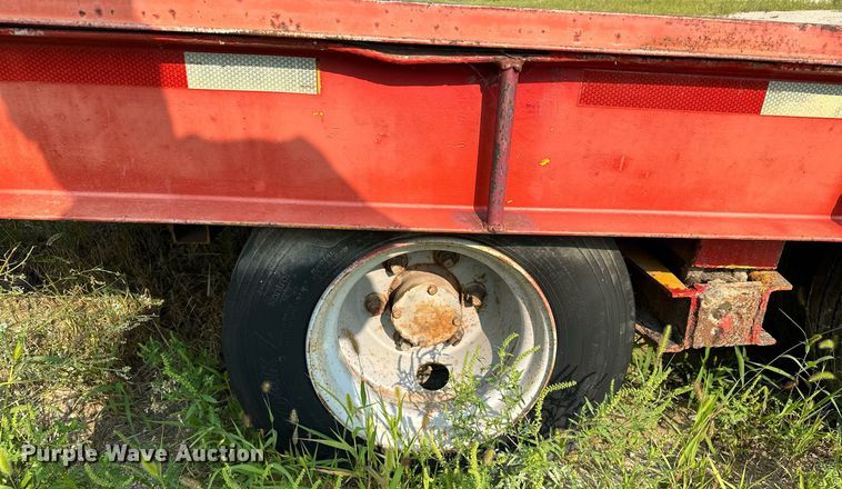 image for item MQ9361 1967  tilt deck equipment trailer