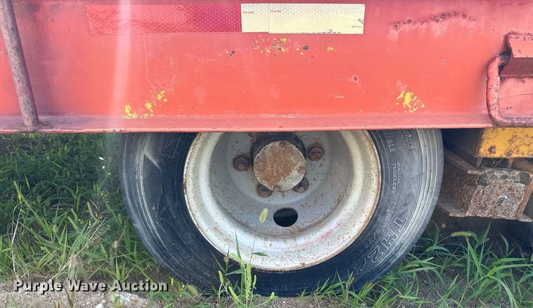 image for item MQ9361 1967  tilt deck equipment trailer